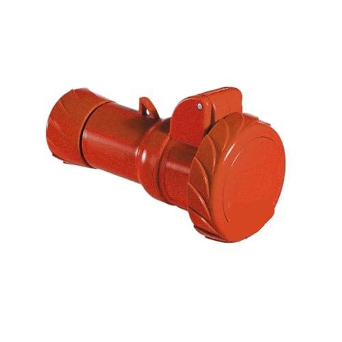 PKY32M734 Connector Fast Moving Industrial Socket (32A 6h IP67 4P Red)