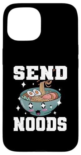 Send Noods Funny Japanese Ramen Noodle Case for iPhone 15