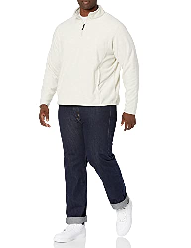 Image of Amazon Essentials Men's Quarter-Zip Fleece Pullover Jacket, Insulated for Cold Weather