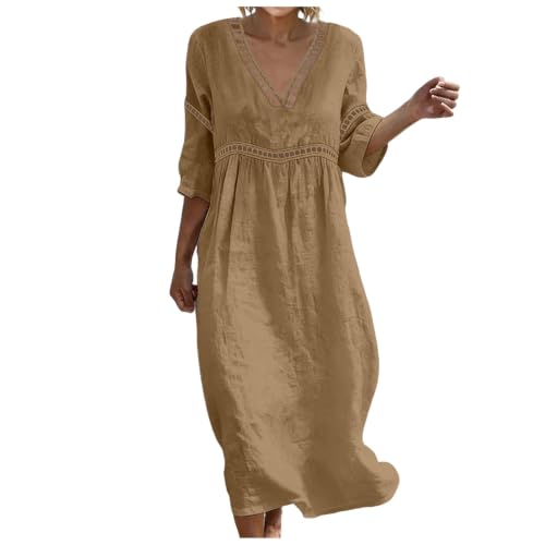 Robe longue femme grande taille fluide pour masquer les complexes