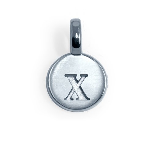 Alex WooAlex Woo Mini Addition Sterling Silver Greek Letter Chi