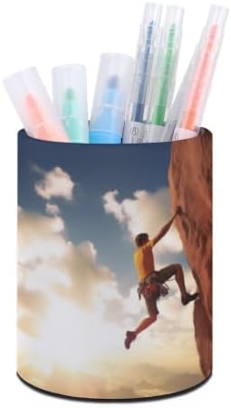Rock Climbing Round Pen Holder Desk Organizer for Office Home image 5