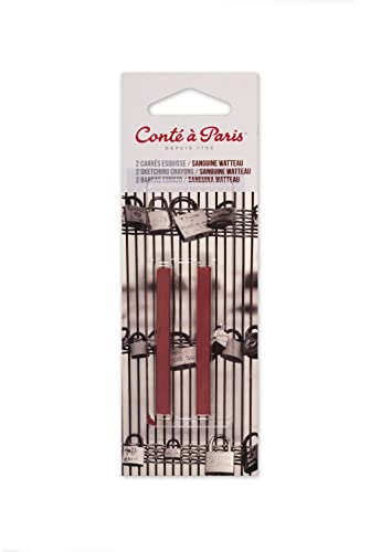 Cont Paris Sketching Carr Crayons 2 Pack Sanguine Watteau