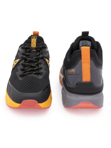 Image of Ozark Trail Running Shoes for Men in Black & Blue | Low-Cut Outdoor