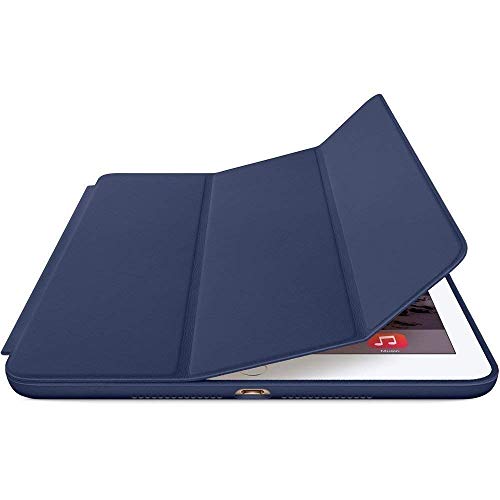 Image of Mcart Flip ipad Cover iPad 9.7 case 2018 /2017 5th ipad case 6th Generation Tifold Navy Blue