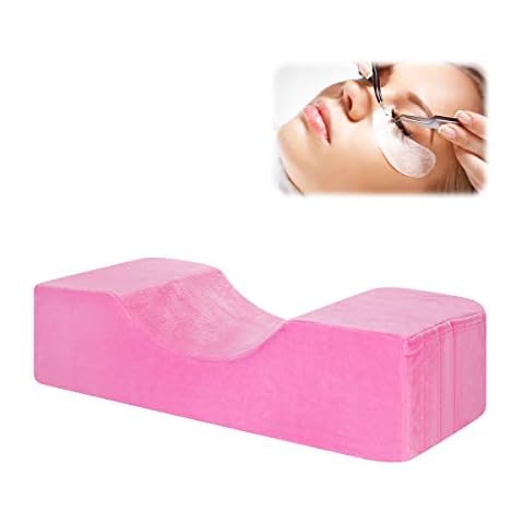 Ruiqas U-förmiges professionelles Wimpernverlängerungskissen, Memory-Schaum-Nackenkissen Schönheitssalon-Kissen Nackenstütze Cover