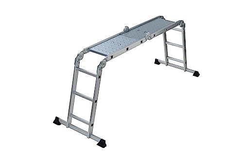 Gierre-AL900D-Escalera multifunción articulada de aluminio EN131 Multipla