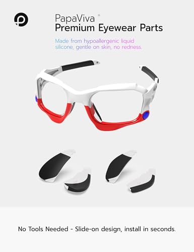 Image of Replacement Nose Pads Nosepieces for Oakley Jawbone /Racing Jacket /Split Jacket OO9099 Sunglass