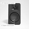 Kanto ORA 100W Powered Bi-amp Reference Desktop Computer Speakers w/Bluetooth 5.0 & USB-C | 100 Hz Crossover | Reference Quality Sound | Pair | Black #1