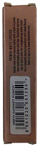 Image of Lakme 9 To 5 Primer & Matte Lipstick - Garnet Punch, 3.6g Carton