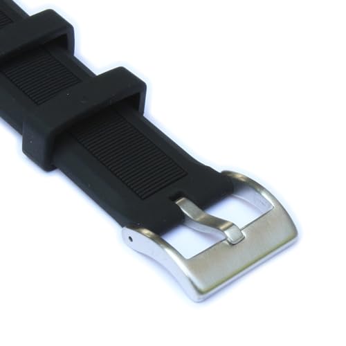 Image of WAMD Quick Release Silicone Rubber Watch Straps - Mercury - 18mm, 20mm, and 22mm Watch Straps for Watches.