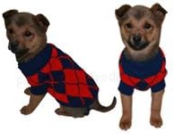 Argyle Knit Sweater