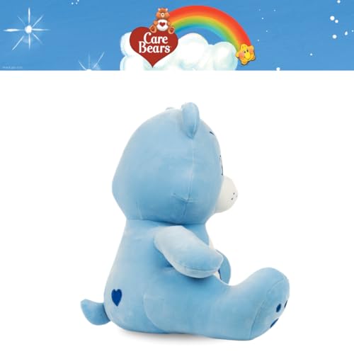 Image of Franco Calm Care Bears Grumpy Bear Bedding Super Soft Calming 3Lb Weighted Cuddle Pillow Buddy, Comfort Pillow, (Officially Licensed Product)