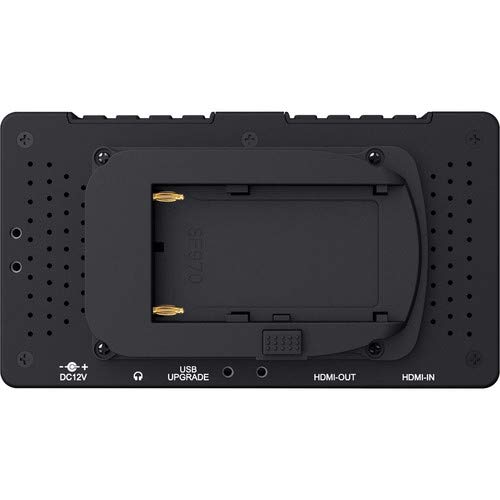 Image of FeelWorld F570 5.7 inch 4K HDMI On-Camera Monitor + 6Pk Cable Ties + Cleaning Kit
