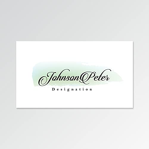 Tarjetas de visita personalizadas de lujo de impresión de tarjetas de visita personalizadas personalizadas o de doble cara (paquete brillante de 500) Cover