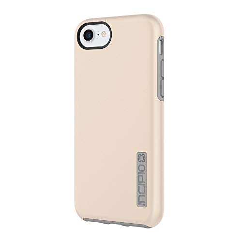 Incipio DualPro iPhone 8 & iPhone 7/6/6s Case with Shock-Absorbing Inner Core & Protective Outer Shell for iPhone 8 & iPhone 7/6/6s - Iridescent Champagne/Gray