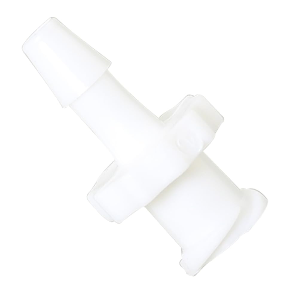 MEETOOT 10pcs Male Luer Lock 1/8" PP Hose Barb Adapter for Laboratory Biochemical/Analytical Instruments, Food Machinery and Aquarium Equipment