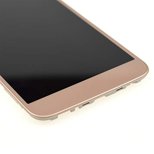 Image of Pre Install LCD Display Touch Screen Assembly with Frame Replacement for LG X power2 K10 Power X500 X Charge M320G Golden