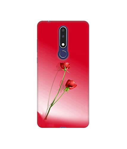 Image of Back Cover for Nokia 3.1 Plus (Plastic Multicolor)