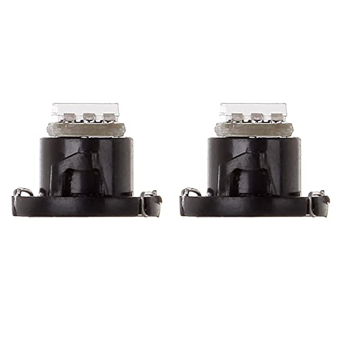 Image of cciyu 6 Pack T4.7 Neo Wedge 5050 Led Replacement fit for A /C Bulbs Lamp Light (red)