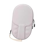 Aosekaa Table Tennis Racket Case Carry Bag Lightweight Sports Accessories Travel Premium Hold 2 Paddles 4 Balls Pingpong Storage Bag, Gray