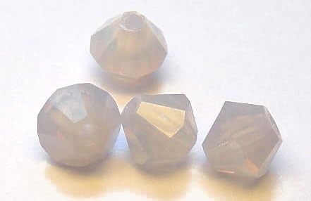 4mm Lila Opal, Czech MC Rondell Bead (Bicone, Diamond Shape), 2.5 Gross = 360 Pieces