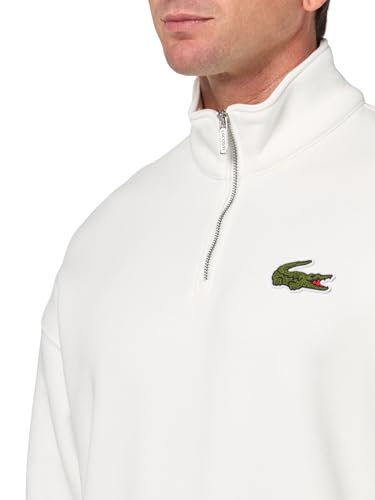 Lacoste Men's Loose Fit High Collar Sweatshirt3