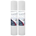 American Made, Healthy Spring High-Performance 1 Micron Whole House Sediment Filter 10 x 2.5 for RO & Well Water Filters Replacement Cartridges Compatible with AP110, WHKF-GD05, Pack of 2