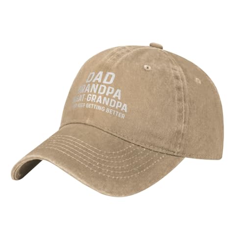 Image of Philysonic Great Grandpa Hat-Grandpa Baseball Cap Great Grandpa Gifts