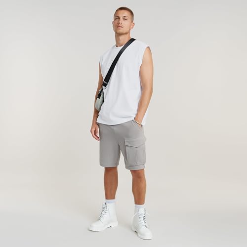 Camiseta Boxy Sleeveless Hombre de corte holgado informal 3