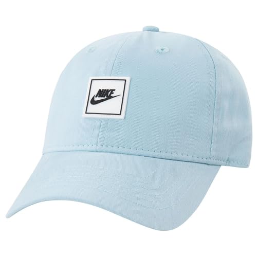 Nike Little Boys Futura Patch Curve Brim Adjustable Hat (B(8A3014-U5V)/W, 4-7 Years)