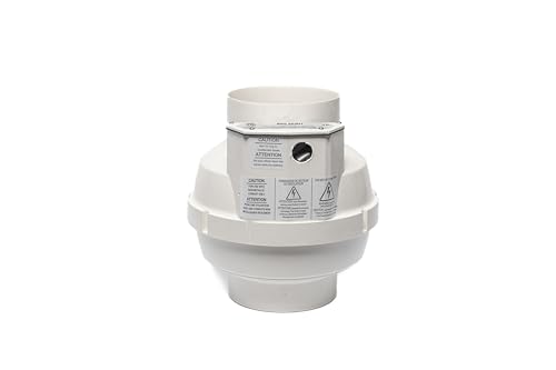 Image of Festa AMG Spirit Radon Fan - 3 inch Installation Kit - Quiet and Energy Efficient Radon Mitigation Inline Fans - High Performance 5 inch Duct Fan