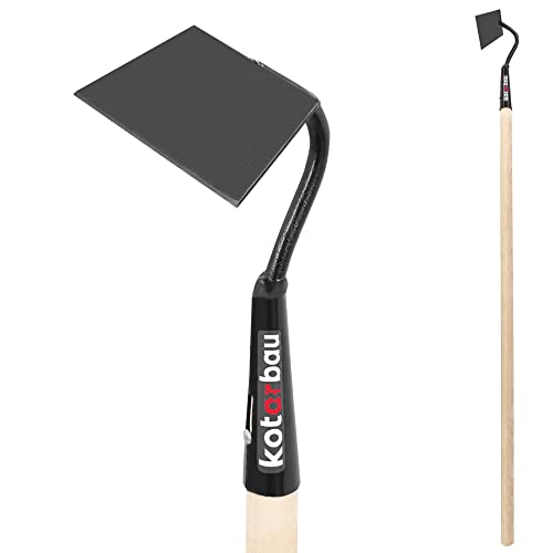 KOTARBAU® Azada de Metal, Azada binadora para jardinería, Azada para mullir, trasplantar y desherbar, Herramientas de jardín para Tierra, Azada para escardar, Quitar Las Malas Hierbas