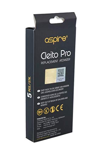 Aspire Cleito Pro Verdampferköpfe mit 0,5 Ohm - 5 Stück pro Packung – Bild 8