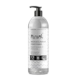 Miniml Natural English Lavender and Chamomile Conditioner - Nourish and Repair - For Dry, Damaged Hair with Pro-Vitamin B5 - Sulphate and Paraben Free, Vegan and Cruelty Free - 1L Bottle