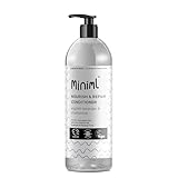 Miniml Natural English Lavender and Chamomile Conditioner - Nourish and Repair - For Dry, Damaged Hair with Pro-Vitamin B5 - Sulphate and Paraben Free, Vegan and Cruelty Free - 1L Bottle