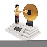 Nixiara Orologio digitale per camera da con campanello digitale, ampia scelta di usi, sveglia digitale con campanello, adatto a persone che dormono