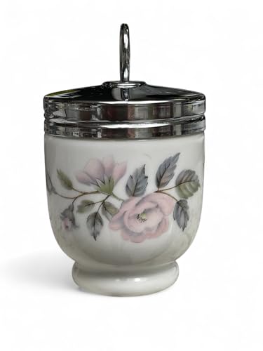 June Garland by Royal Worcester, Porcelain Egg Coddler