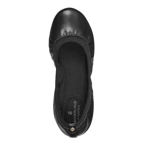 Bandolino Women's Edition Ballet Flat, Black 181, 5.5 Wide4