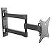Price comparison product image RICOO Monitor Mount Tilt Swivel S7711 Wall Bracket Universal LED Curved QLED QE LCD Riser Flexible Office Adjustable Arm Mounting System 13" - 27" Inch VESA 75x75 100x100 Black