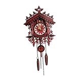 [Utilisation] Cette horloge à coucou murale convient Pour aux espaces publics, maisons, cuisines, chambres, bars, cafés et restaurants