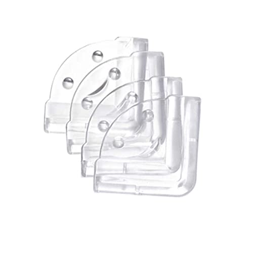 4 Piezas Protector Esquinas de Mesa Forma Cuadrado Especial Protección de Bordes y Esquinas Protector de Muebles para bebés Protecciones