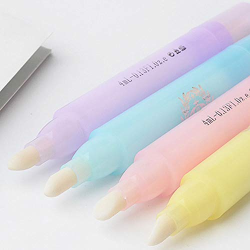 Leisr00Y Nail Art Nail Art Polish Corrector Pen Manicure Articles Correction Pencil Gel Remover - Pink #TOP5