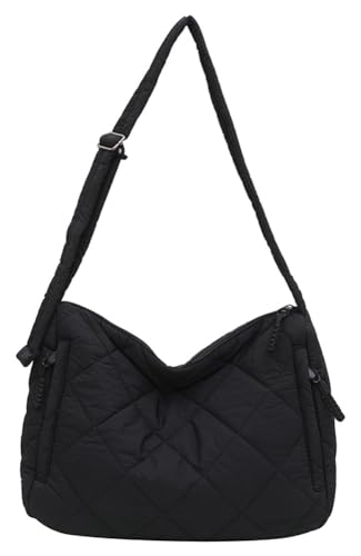 Sac fourre-tout matelassé contre la fatigue de l'épaule | Grand sac hobo léger