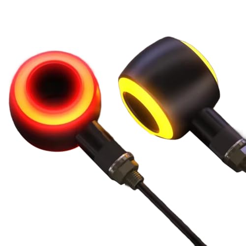 Signal moto LED 12V Jinji Flash 300 rouge pour éclairage de sécurité arrière