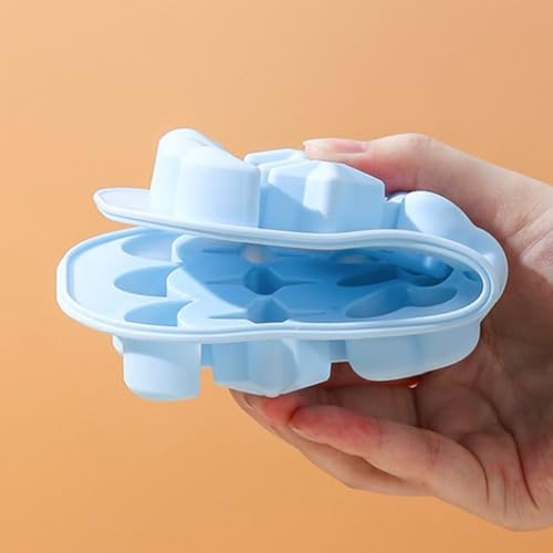 Set de 2 moldes de silicona para cubitos de hielo Gatuida miniatura 7
