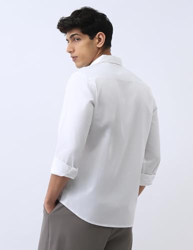 Image of Urbano Fashion Men's Cotton Full Sleeve Regular Fit Casual Solid Shirt