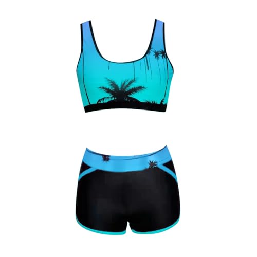 Tankini élégant haut de gamme pour femme : l'éclat de l'imprimé numérique en vacances