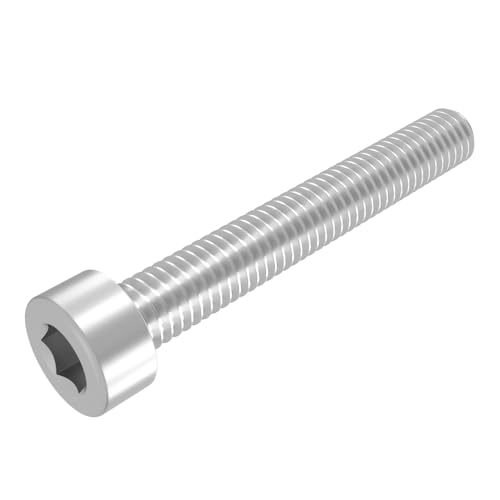 SECCARO Vite a testa cilindrica M1,6 x 16 mm, acciaio inox V2A VA A2, DIN 912 / ISO 4762, esagono interno, filettatura piena, 20 pezzi