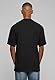 Urban Classics Herren T-Shirt Tall Tee, Oversized T-Shirt für Männer, Baumwolle, gerippter Rundhals, black, XL